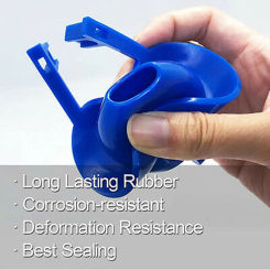 Toilet Drain Valve Flush Replacement Rubber Flapper Bathroom Tool Rubber Drain Flush Valves Tank Fittings Toilet Seal Water