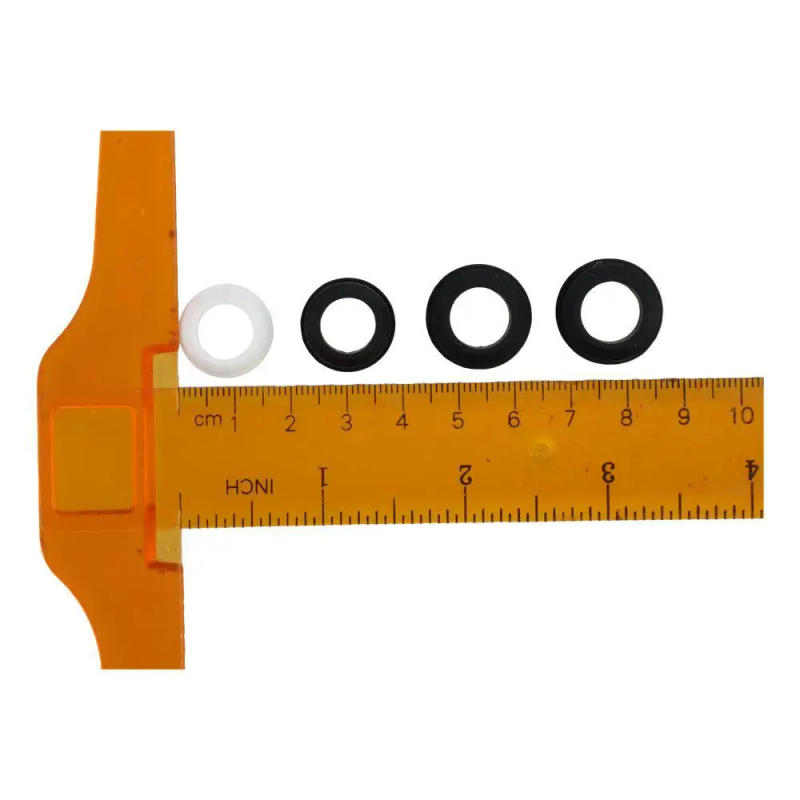 Description Picture 2 of item4Pcs Silicone Rubber Plug Hole Grommet Cable Wire Hole Plug Round Electrical Wire Gasket Kit Fasteners Durable Home Hardware