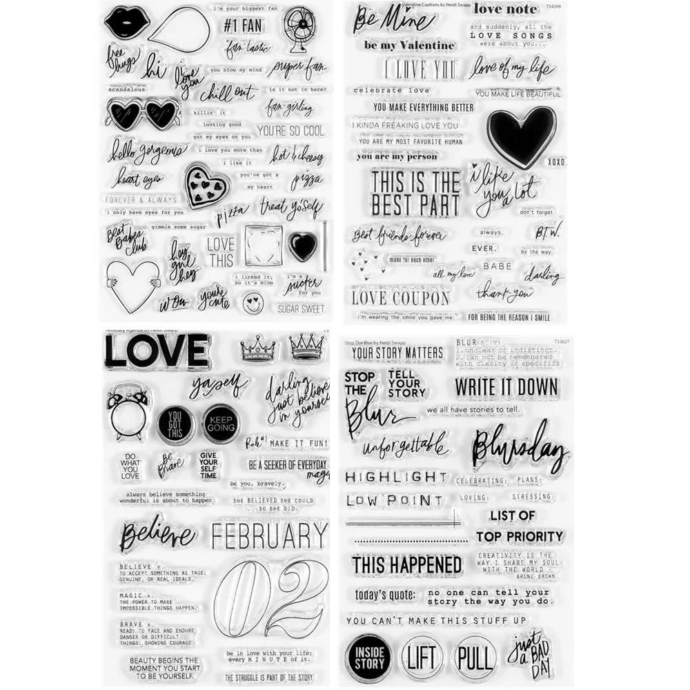 Description Picture 2 of item2023 New English Clear Silicone Stamp / Seal For DIY Scrapbooking / Album Decorative Clear Stamp Sheets A7232