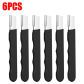 Black- 6pcs