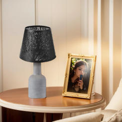 Modern Lampshade Barrel Shape Woodland Lampshade Vintage Wall Light Lampshade Table Lamp Cover for Living Room Bedroom