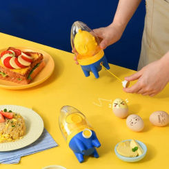 Egg Yolk Shaker Gadget Mixing Golden Whisk Eggs Spin Mixer Stiring Blender Maker Puller Cooking Baking Tool For Smart Customers