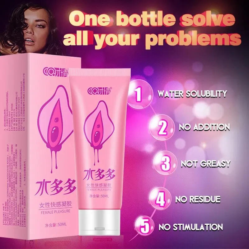 Description Picture 5 of item50ml Women Sex Spray Vaginal Tightening Gel Moistening Pleasure Enhancer Lubricants Strong Orgasm Gel Female Sexual Stimulant