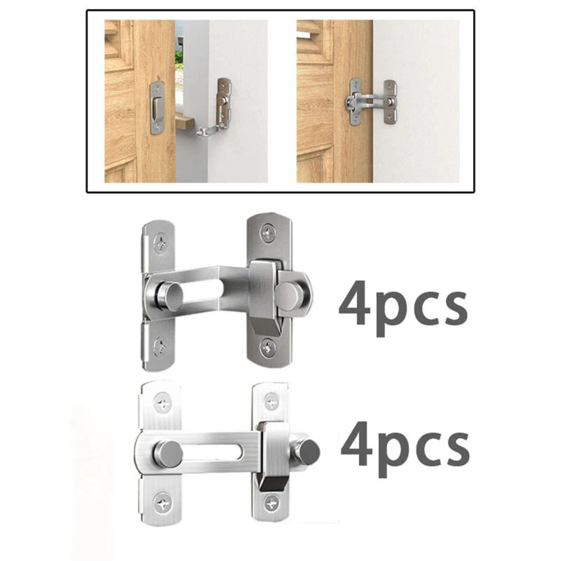Description Picture 3 of itemBarn Door Lock Latch Carbon Steel Wardrobe Hotel Sliding Door Lock Slide Bolt Latch