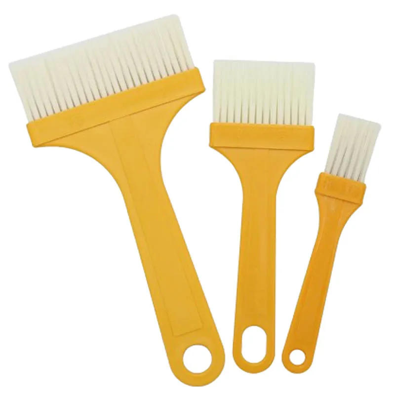 Description Picture 5 of item3Pcs/Set BBQ Brush Reusable Cake Pastry Baking Brushes High Temperature Resistant Barbecue Oil Brushes Household Kitchen Tools