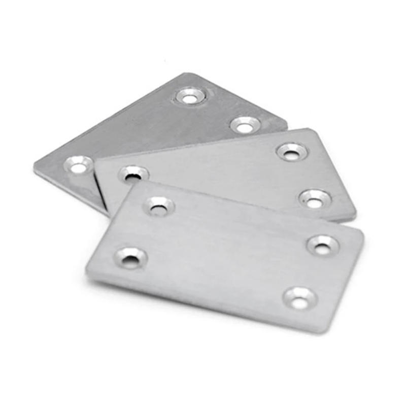 Description Picture 2 of itemWooden Angle Corner Brackets Furniture Flat Mending Repair Plate Fastener 4-hole Fixing Piece Furniture Connector Hardware
