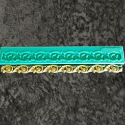 Yueyue Sugarcraft Border silicone mold fondant mold cake decorating tools chocolate gumpaste mold