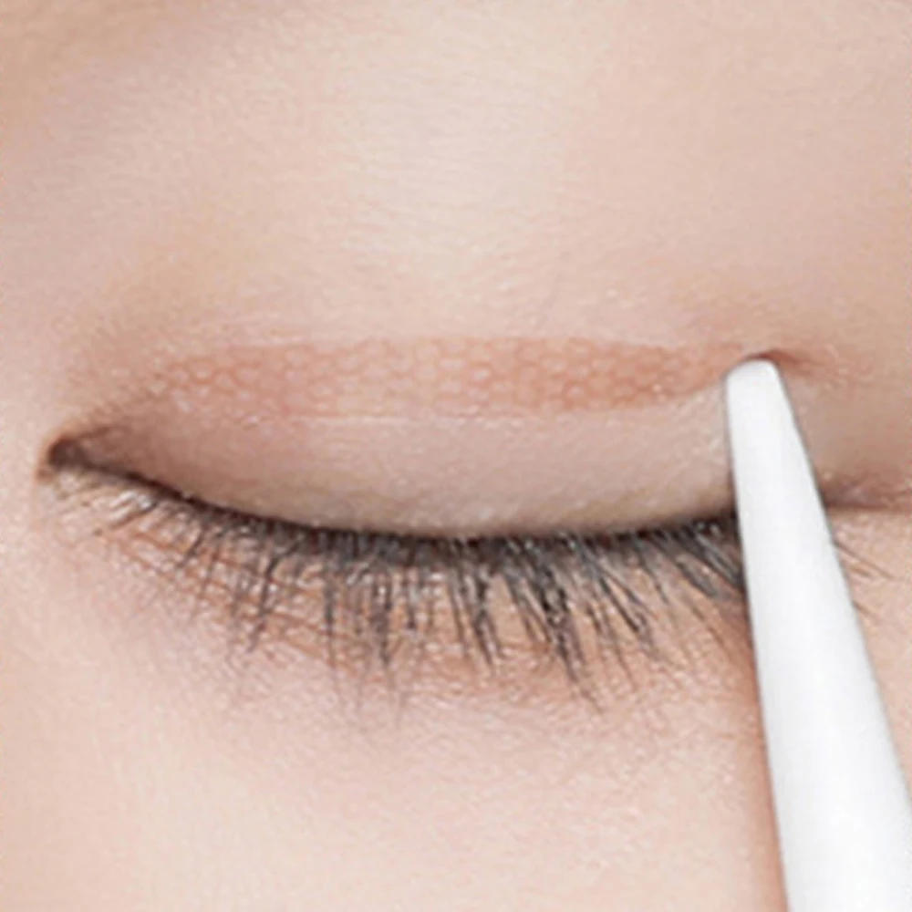 Description Picture 3 of itemInvisible Fold Double Eyelid Sticker Clear Beige Stripe Self-adhesive Natural Rose Gold Double Eyelid Patch Eye Tape Makeup Tool