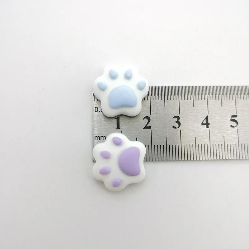 Description Picture 3 of item10PcsCute Mini Cartoon Bear Paw Flatback Resin Cabochons Embellishment DIY Headwear Accessories Scrapbook Craft Phone Decoration