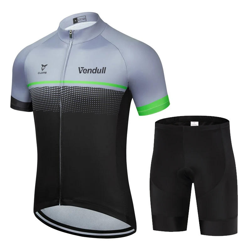 Description Picture 3 of item2025 Cycling Clothing Summer Men VENDULL New Short Sleeve Shirt Jersey Set Road Bike Short Clothes Bicycle Cycling Jersey Set
