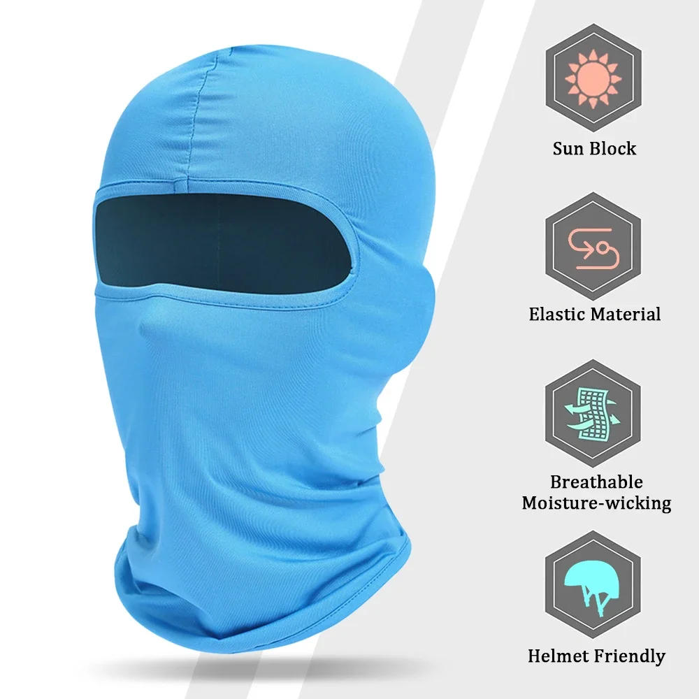 Description Picture 3 of itemCycling Caps for Men Balaclava Ski Mask Quick Dry Dustproof Face Cover Sun Protection Bicycle Hat Windproof Sports Cap Hood