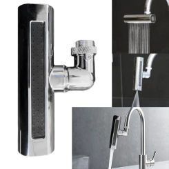 Kitchen Faucet Head Replacement 360° Swivel Kitchen Sink Spray Nozzle Multifunctional Sink Faucet Sprayer Adapter Splash-proof