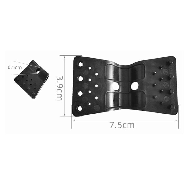 Description Picture 5 of itemNet Clip Butterfly Type Sunshade Home Fence Installation Hook Greenhouse Film Sun Shading Net Clamp Outdoor Tent Hang Tongs