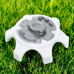 New Golf Spikes Fast Twist Shoe Spikes Replacement Set Golf Training Aids Ultra Thin Cleats Pins White Color