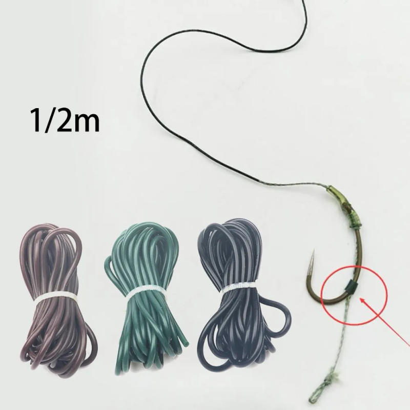 Description Picture 2 of item1pcs Tungsten Rig Tubing Carp Fishing Tackle Silicone Anti Tangle Rigs Tube Rope Outdoor Fishing Supplies Wholesale