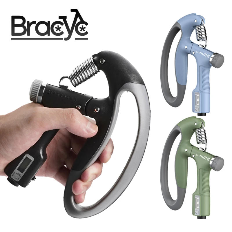 Description Picture 2 of item10-100Kg Adjustable Heavy Gripper Fitness Hand Exerciser Grip Wrist Training Increase Strength Spring Finger Pinch Expander