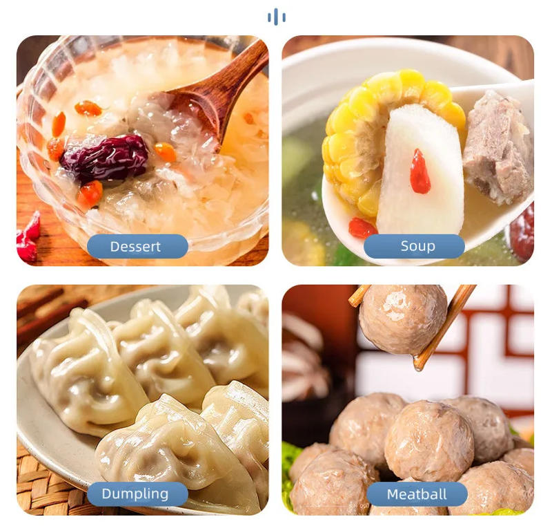 Description Picture 4 of itemLarge Thickened Silicone Soup Spoon Long Handle Ramen Noodles Bouillon Ladle Japanese Kitchen Tablespoons Tableware Kitchenware