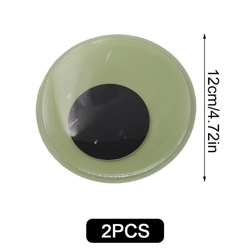 Description Picture 3 of itemGlow In The Dark Googly Eyes Movable Self-adhesive Eyes Large Plastic Eyes Sticker Diy Halloween Christmas Party Decoration