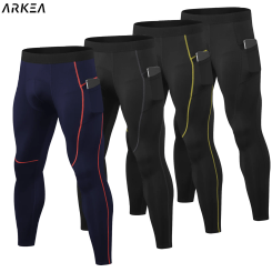 Compression pants men Running Sport Tights Men Crossfit Quick dry Elastic Gym Sportswear Workout 레깅스 남자 Fitness Legging Pants