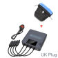 UK Plug and Blue