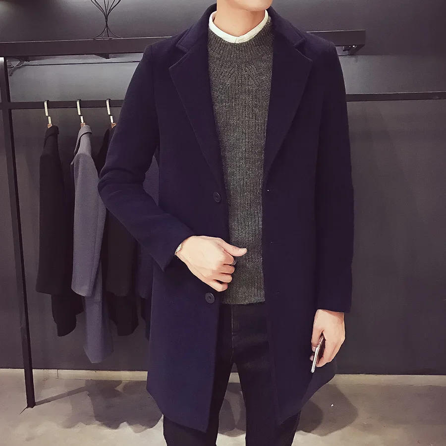 Description Picture 6 of itemCustomized Men Fashion Jackets Plain Trench Coat - New Collection