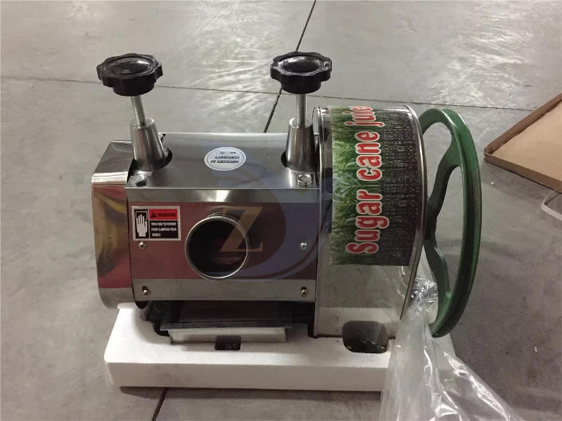 Description Picture 6 of itemSugarcane Juice Machine ZY-25 Sugar Cane Press Stainless Steel Commercial Squeezer Small Desktop Manual Cane Hand Fruit Directly