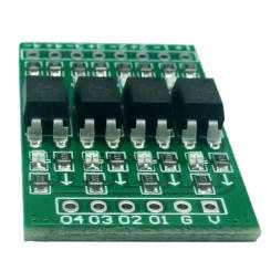 4CH 3.3V 5V 12V Digital logic level conversion module in PNP/NPN out NPN OUT Optical Isolation Board For PLC Relay LED