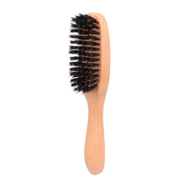 Wooden Handle Hairdressing Soft Hair Clean Brush Barber Neck Duster Broken Hair Remove Comb Hair Styling Tool At Home