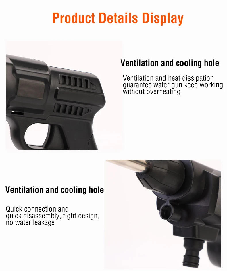 Description Picture 3 of itemAmazon Hot Selling Car Washing Pump High Pressure Wireless Washer Cleaner