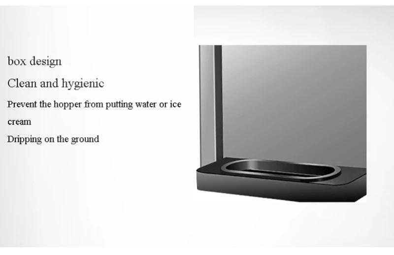 Description Picture 6 of itemThree Flavors Vertical Stainless Steel Soft Ice Cream Machine For Cold Drink Shops Yogurt Makers