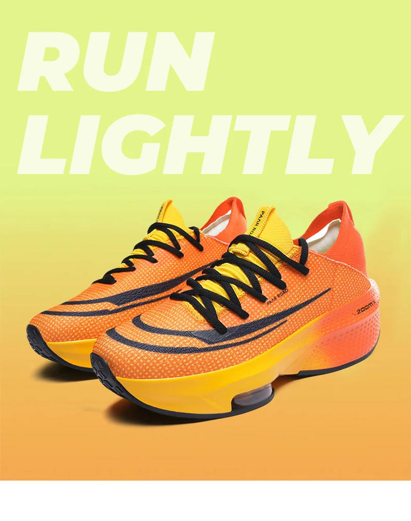 Description Picture 5 of itemBigSize 45 Marathon Men Sports Running Shoes AirCushion Breathable Light Comfortable Women Athletic Outdoor Hiking Gym Sneakers