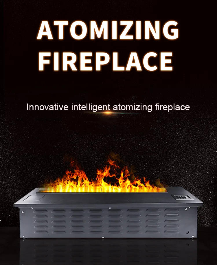 Description Picture 2 of itemNew Prima Custom Antomizing Clean Water Built In Electric 4D Vapor Steam Mist Fireplace