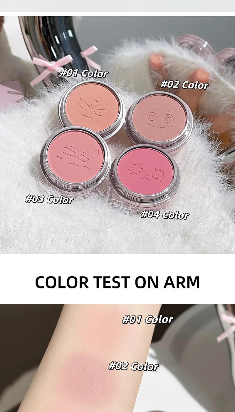 Description Picture 6 of itemNo-Mischief Blush - Multi-functional Solid Makeup Egg for Low-Saturation Gray-Pink Tint with Flawless Finish