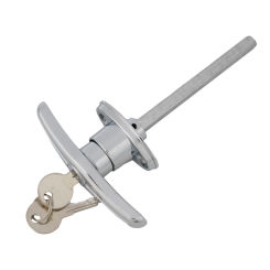 T Handle Lock Garage Door Lock Rustproof T-type Design Waterproof Durable For Chassis Cabinet Door Furniture Hardware