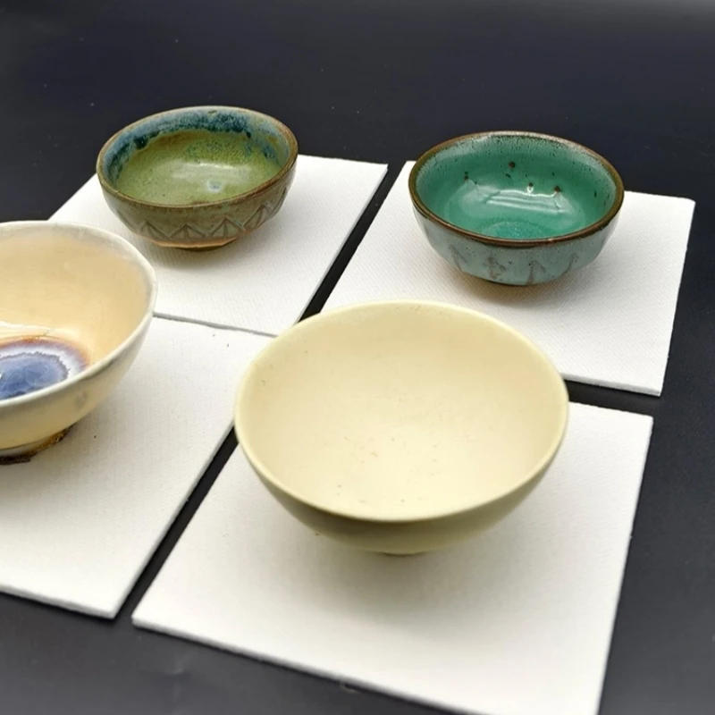 Description Picture 6 of itemPottery Refractory Support Pads 5Pcs High Temperature Resistant Pads Pottery Firing Mat Kiln Shed Board Auxiliary Tools