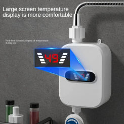 Electric Thankless Mini Instant Hot Water Heater bathroom Faucet Tap Heating 3 Seconds Instant Heating Machine