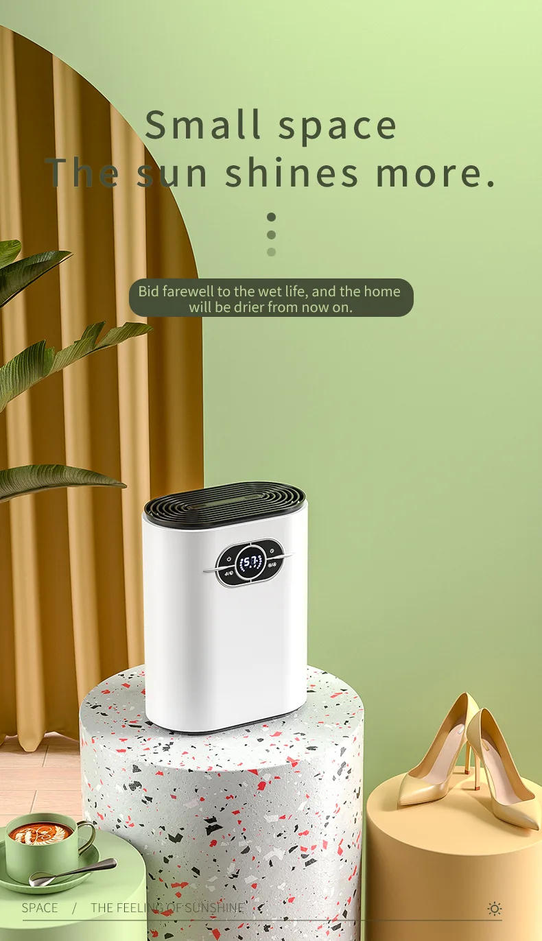 Description Picture 3 of itemDehumidifier household dehumidifier small bathroom dehumidifier drying bedroom mini dehumidifier indoor moisture-proof