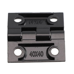 Hot Sale Furniture Electric Cabinet Hardware Butt Hinges Door Metal Black Hinges Cabinet Aluminium Box Backflap Shed