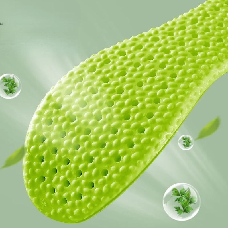 Description Picture 5 of itemNew Sport Insoles Shoes Men Women Memory Foam Insole Soft Mesh Breathable Deodorant Running Shoe Pad Orthopedic Sole Cushion