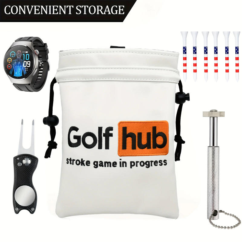 Description Picture 4 of itemFashionable Golf Course Golf and Rope Tea Bags - Men's and Women's Portable Durable Golf Club Accessories - Gift Selection