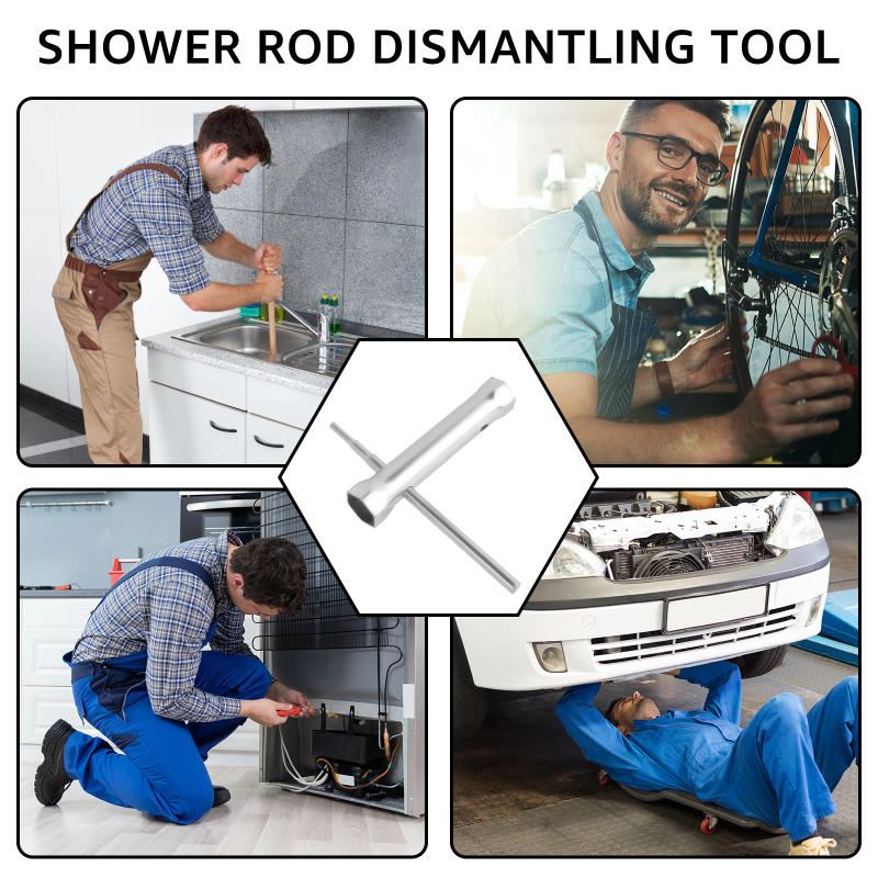 Description Picture 4 of item10Pcs Shower Valve Socket Wrench Set Carbon Steel Plumber Socket Wrench Double-Ended Tubular Spanner Set Tap Installation Wrench