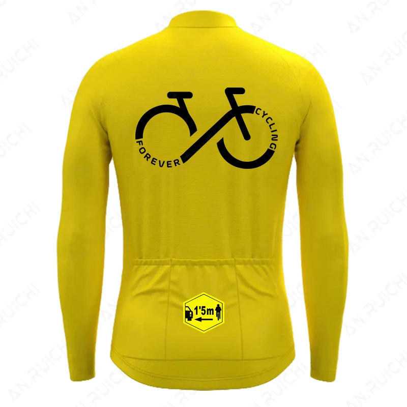 Description Picture 4 of itemAutumn Long Sleeves Cycling Jersey Breathable Quick Dry Bicycle Shirts Men's Outdoor Sport Mountain Road Bike Cycling Clothing