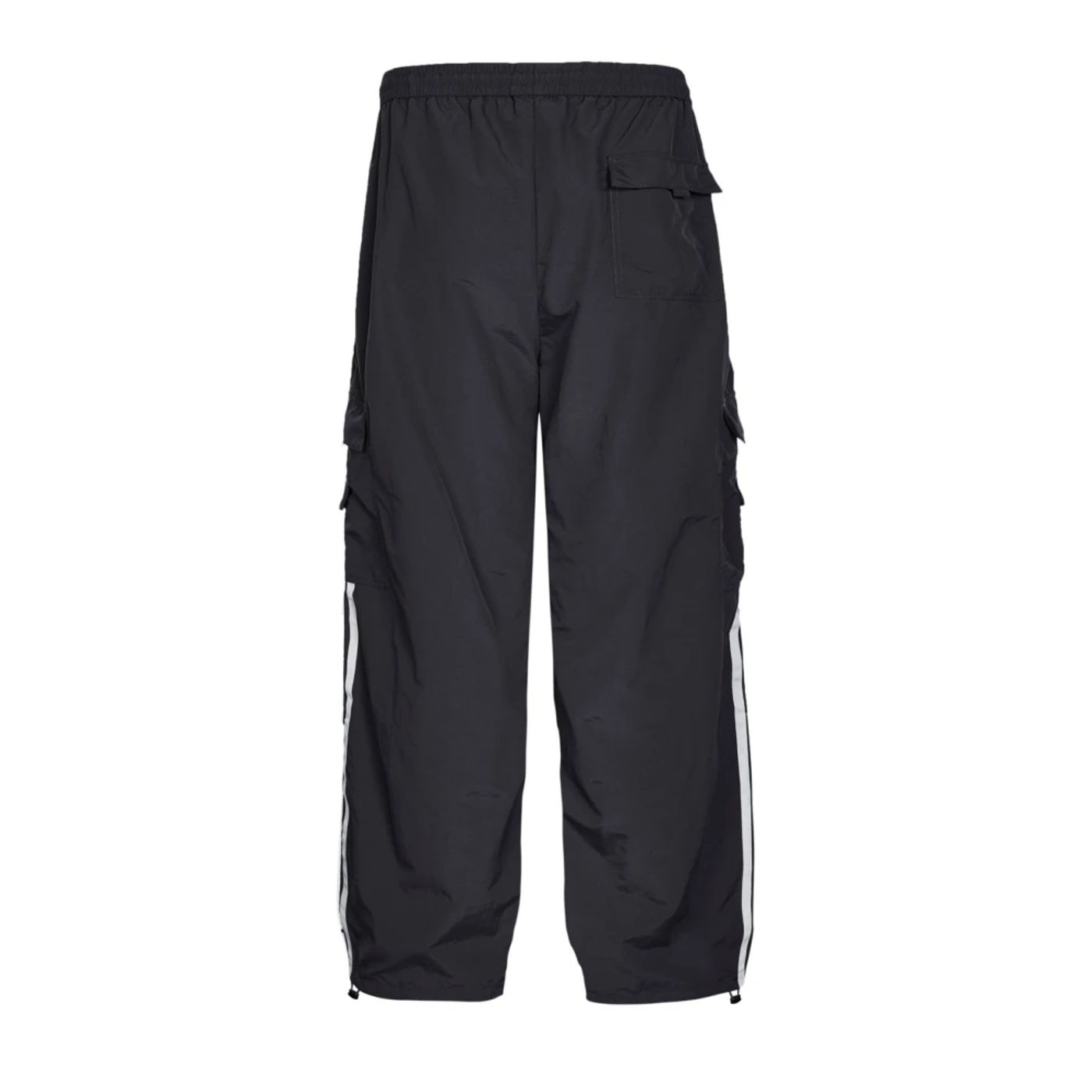 Description Picture 6 of item2024 Summer Y2K Vintage Cargo Pants Women And Men Black Side Stripe Baggy Sweatpants Harajuku Hippie Oversize Jogging Sports