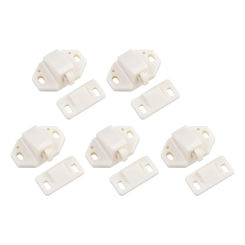 Practical Door Roller Catch Door Catch Catch Latch Lock Furniture Cabinet Closet 5pc Cabinet Door Roller Furniture Latch