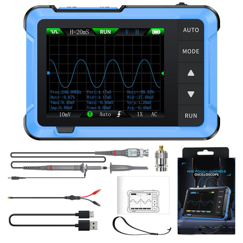 Description Picture 4 of itemEfficient DSO510 Digital Oscilloscope with Multi Function Signal Generator for Electrical Testing and Analysis