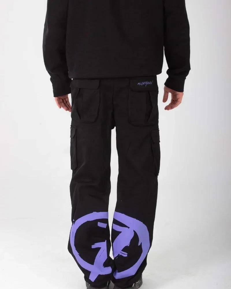 Description Picture 6 of itemY2K Cargo Pant baggy Harajuku Casual Baggy Streetwear 2000s Hip Hop Sport Gym Men Pantalones Sweatpants Aesthetic Low Rise Pant