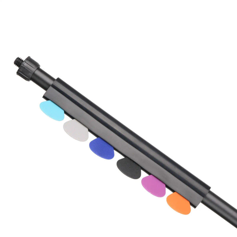 Description Picture 5 of itemMicrophone Stand Guitar Picks Holder Rubber Guitar Pick Clamp for Mic Stands Securing Clip Stage Performance Accessory