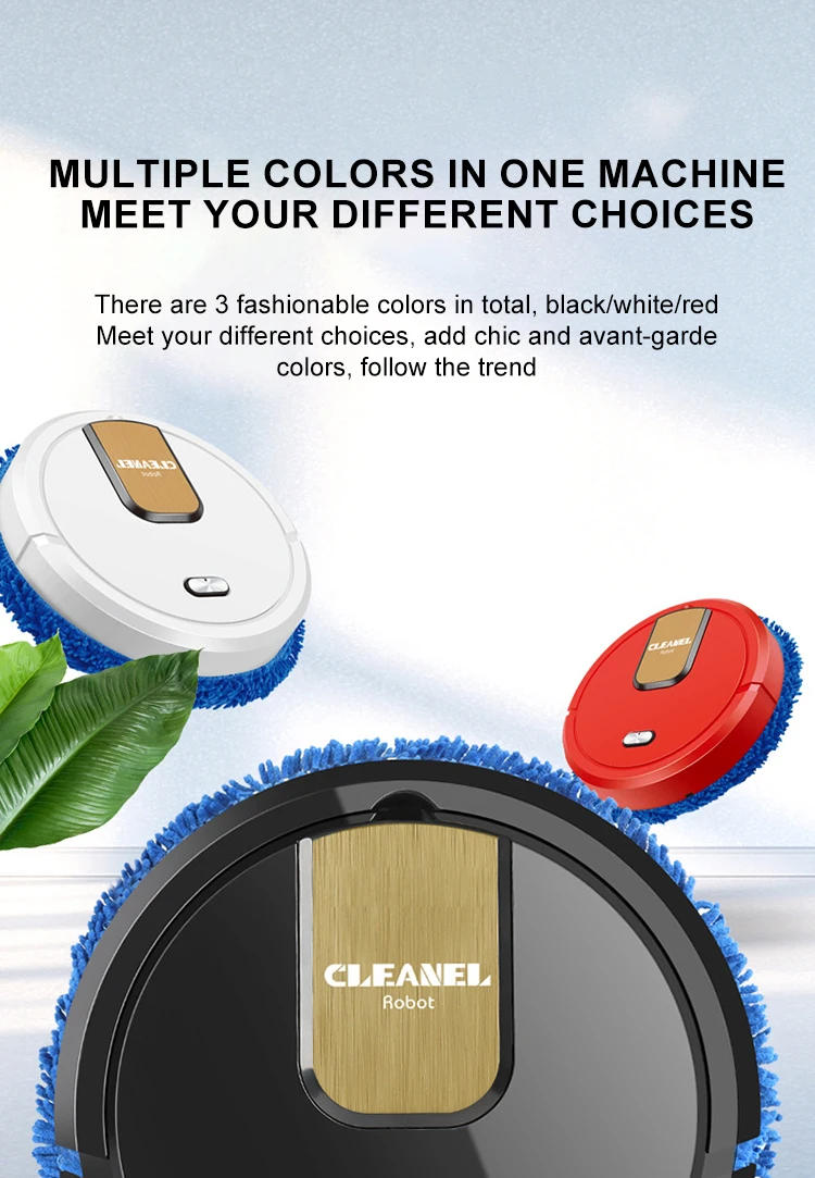 Description Picture 4 of itemMultifunction Mopping Machine Intelligent Sweeping Robot Home Cleaning Sweeping Vacuum Cleaner USB Rechargeable Robot Cleaner