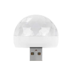D6 Mini Led Dj Light Durable Car Accessories Stage Lighting Effect Light Usb Disco Lamps Portable Night Lights Universal