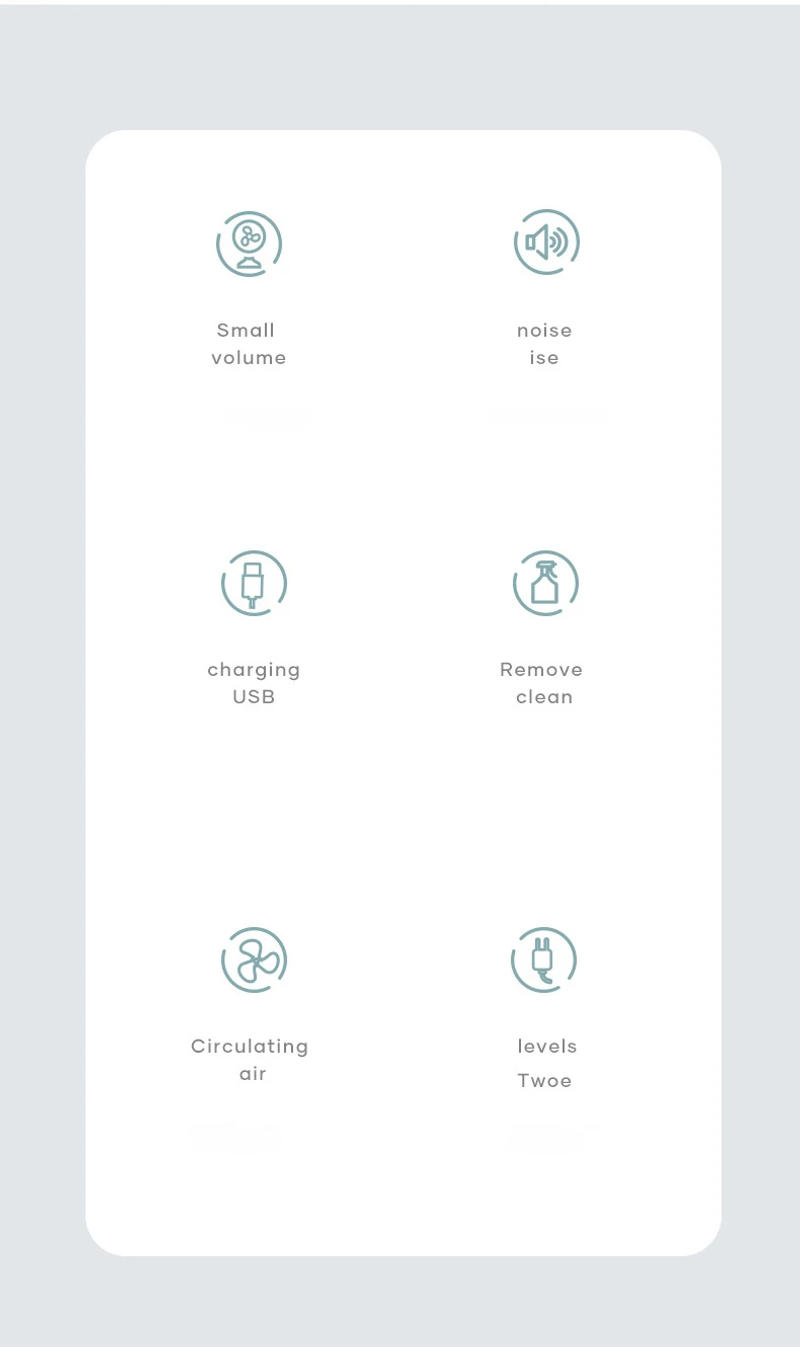 Description Picture 5 of item360° Rotating USB Desktop Fan Mini Adjustable Portable Electric Fan Summer Air Cooler for Home High Quality Fan